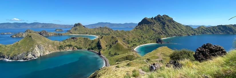 Landscape shot of Labuan Bajo