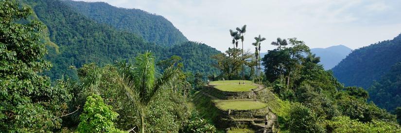 Lush mountains of Colombia