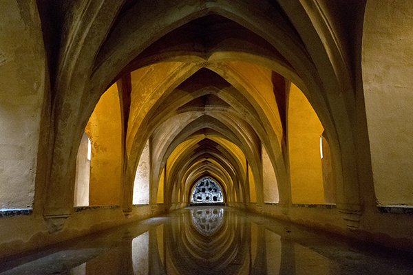 The Baths of Lady Mary of Padilla (under the Alcazar Palace)