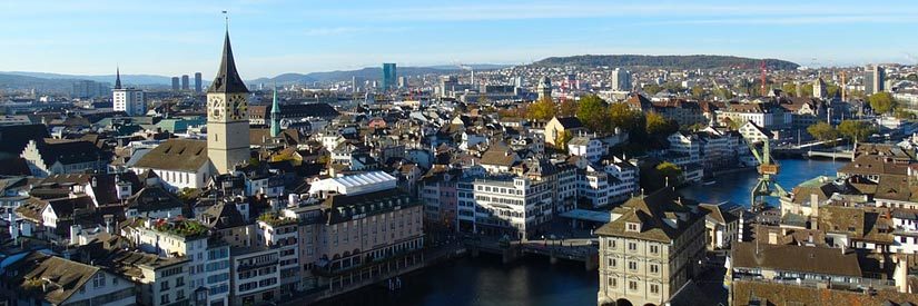 Zurich Aerial view